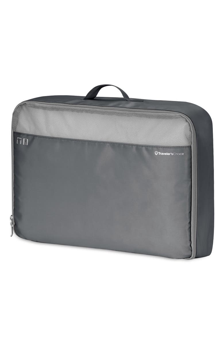 TRAVELERS CHOICE 5-Piece Packing Cube Set, Alternate, color, Dark Grey