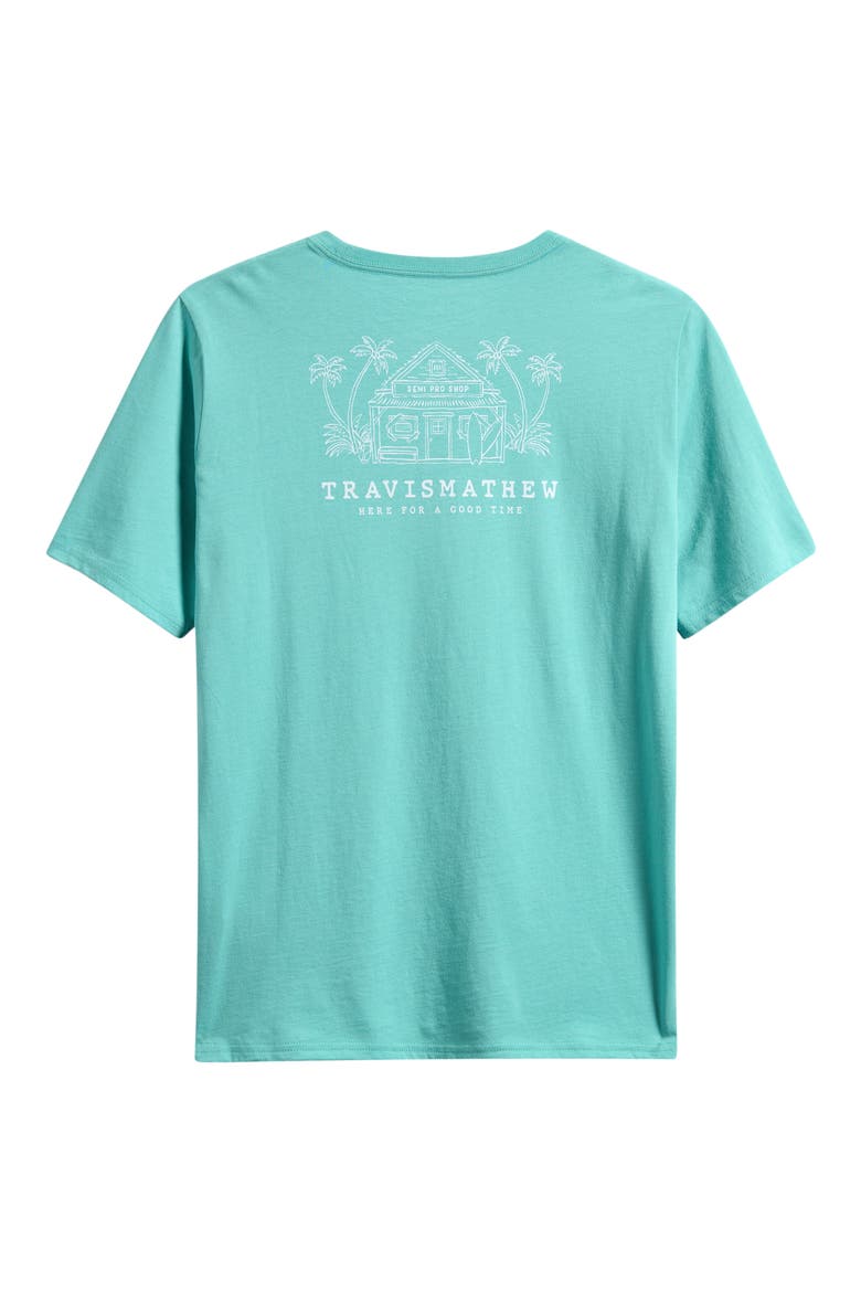 Kids' Wedge Wave Cotton Graphic T-Shirt, Alternate, color, BRIGHT AQUA