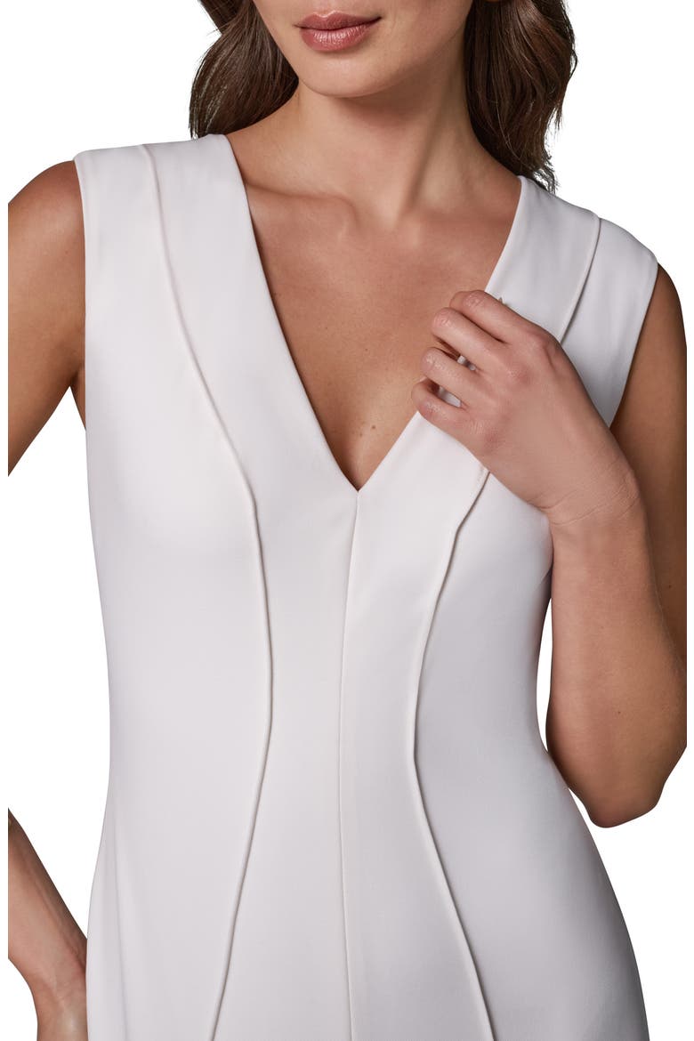 Sleeveless A-Line Cocktail Dress, Alternate, color, IVORY