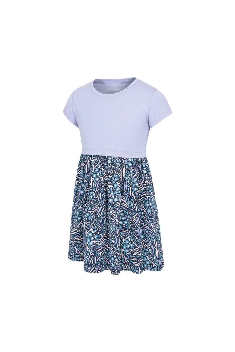Petal Abstract Midi Dress, Alternate, color, Purple
