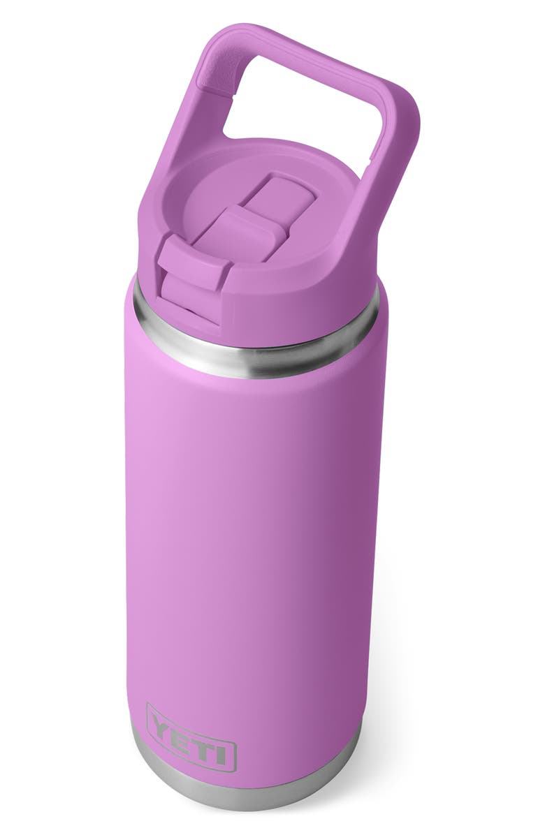 YETI Rambler 26-Ounce Straw Water Bottle, Alternate, color, Desert Bloom