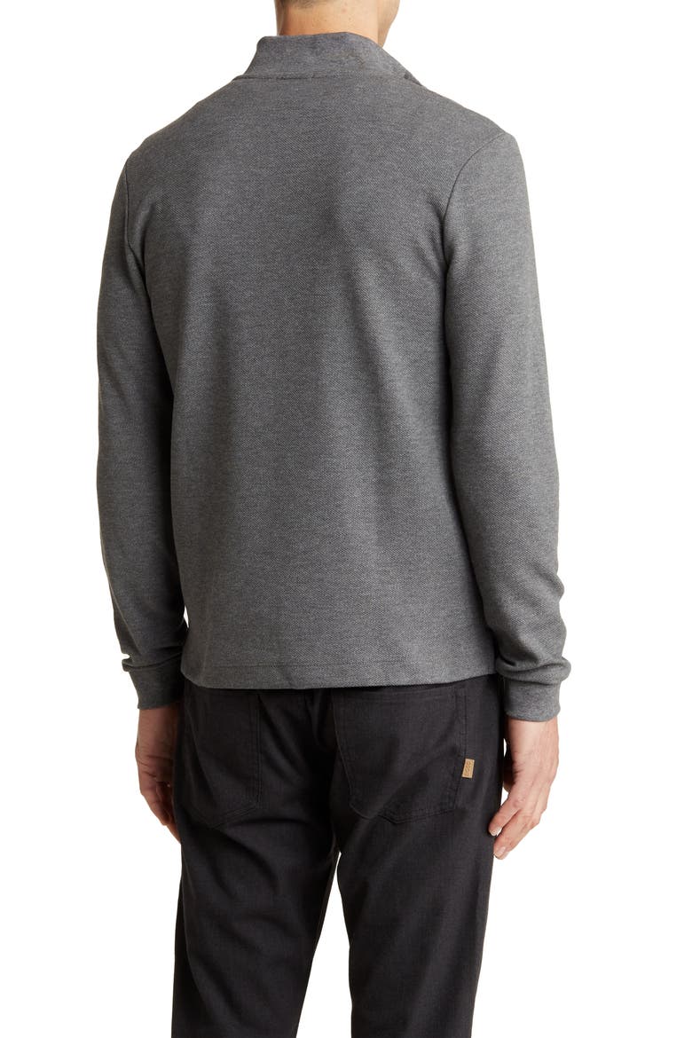 Tenore Quarter Zip Sweatshirt, Alternate, color, MEDIUM GREY
