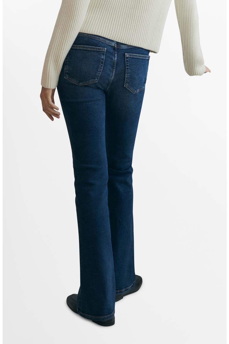Flare Maternity Jeans, Alternate, color, DARK BLUE