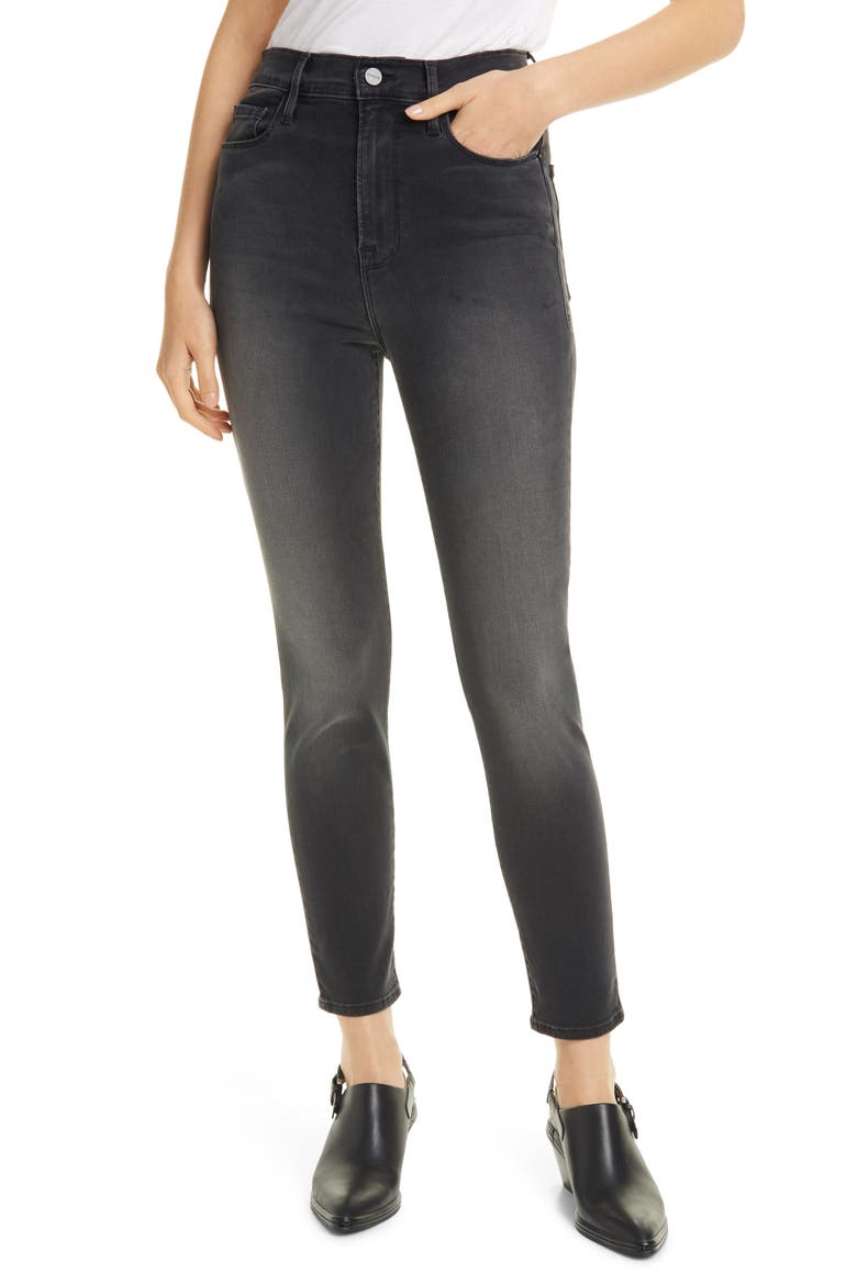 Ali High Waist Crop Cigarette Skinny Jeans, Main, color, ARDEN