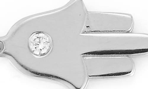 Ember Fine Jewelry 14k White Gold Hamsa Bracelet In Gold