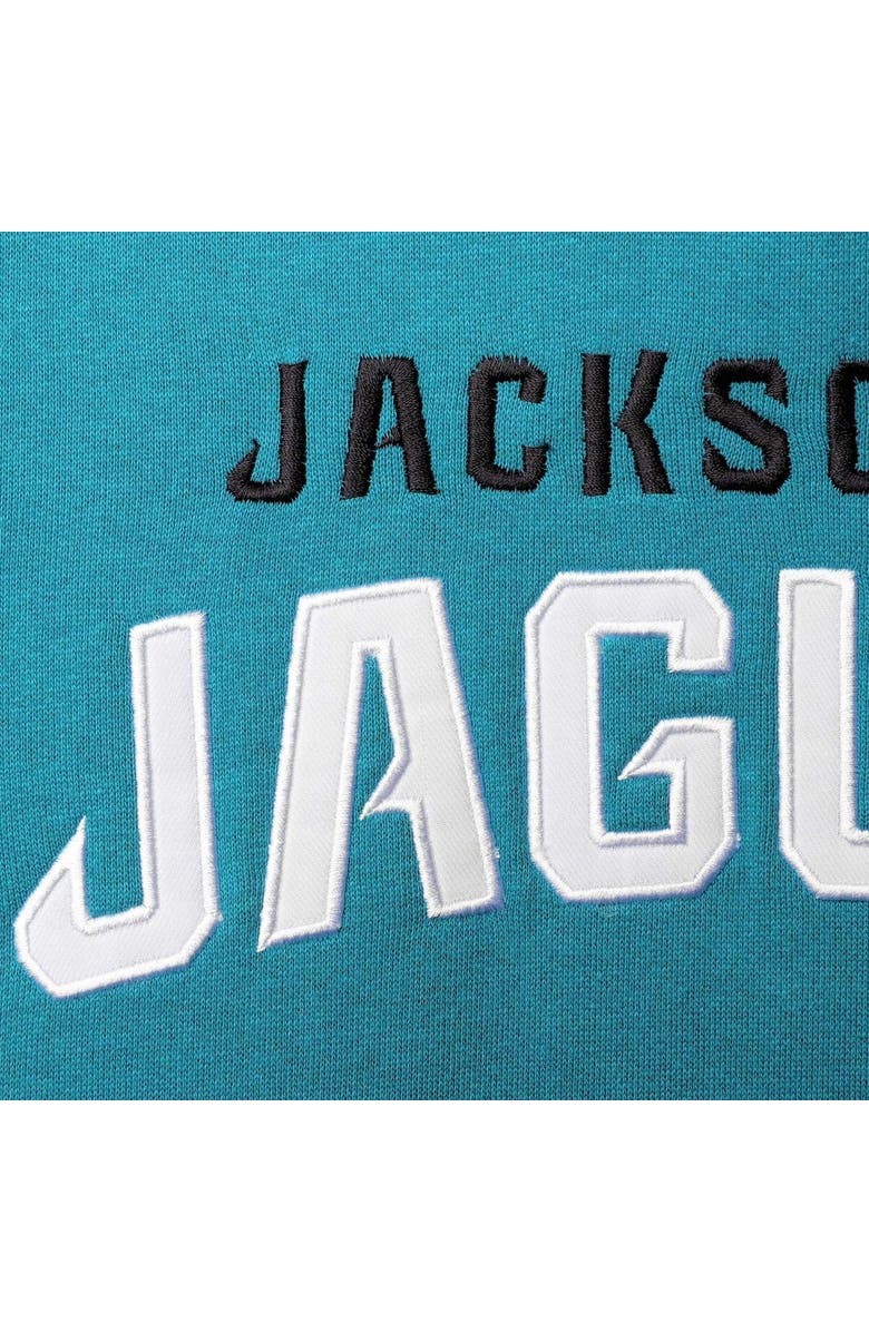 PROFILE Men's Black/Teal Jacksonville Jaguars Big & Tall Pullover Hoodie, Alternate, color,