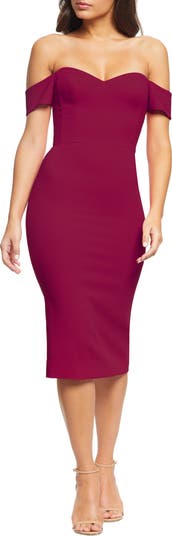 Dress The Population Bailey Dress - White - XL