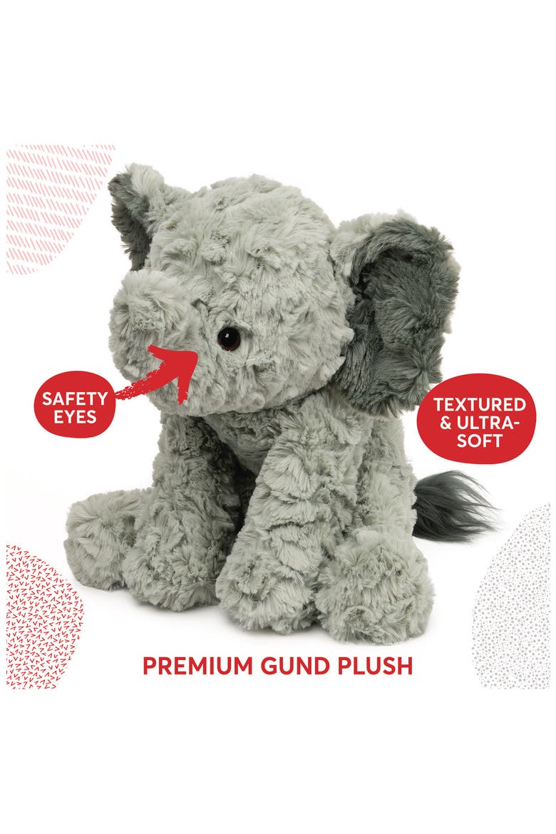 Elephant Plush Toy, Alternate, color, NO COLOR