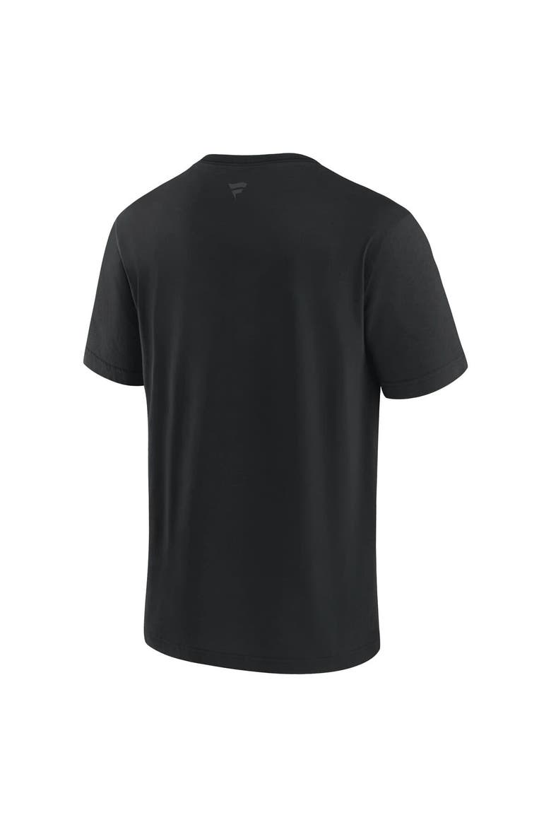 Men's Fanatics Black Dallas Cowboys Black Out Heavyweight T-Shirt, Alternate, color, Black