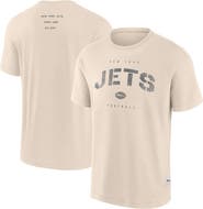 FANATICS Men's Fanatics Cream New York Jets Elements Weathered Tonal Future Ground T-Shirt