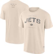 FANATICS Men's Fanatics Cream New York Jets Elements Weathered Tonal Future Ground T-Shirt