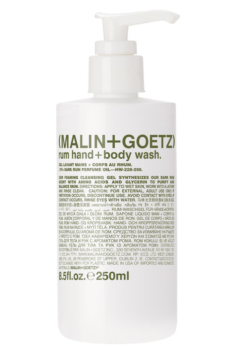 Dark Rum Hand & Body Wash, Main, color, NO COLOR