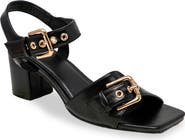CHASE AND CHLOE Darwyn Double Buckle Sandal
