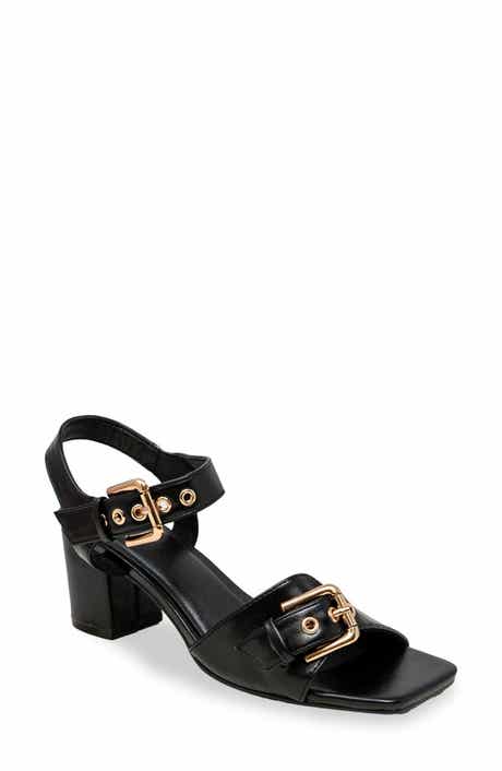 CHASE AND CHLOE Darwyn Double Buckle Sandal