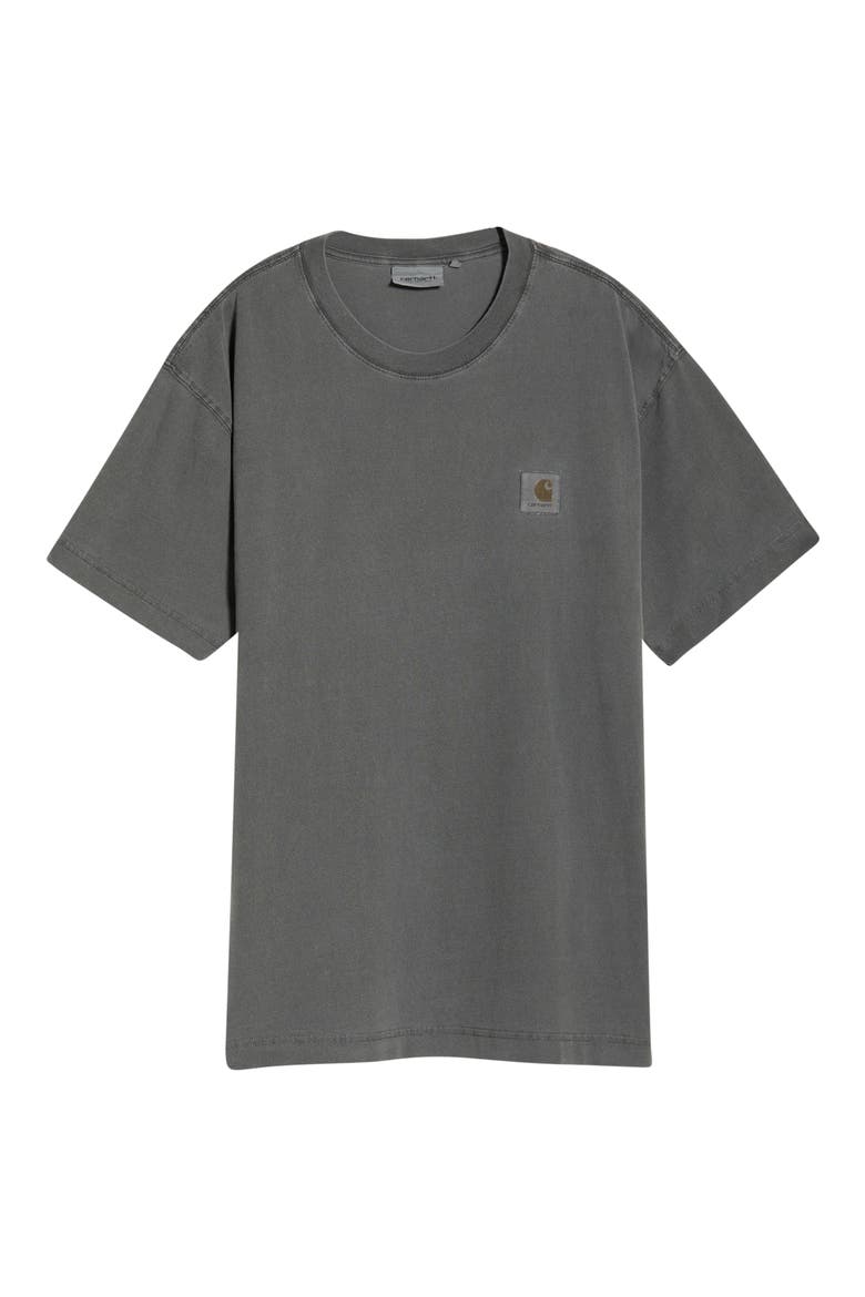 Men's Nelson Oversize Logo Patch T-Shirt, Alternate, color, BLACK (GAR