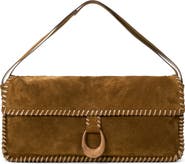 STAUD Harlow Leather Messenger Bag