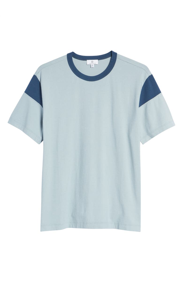 AG Beckham Colorblock T-Shirt, Alternate, color, Water Mist/ Nigh