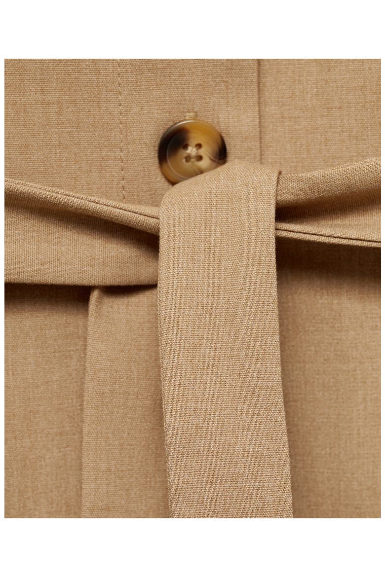 Tie Waist Suit Vest, Alternate, color, BEIGE