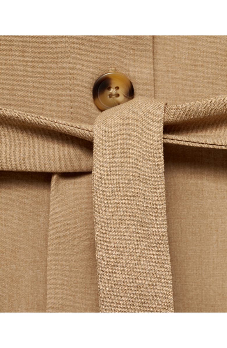 MANGO Tie Waist Suit Vest, Alternate, color,