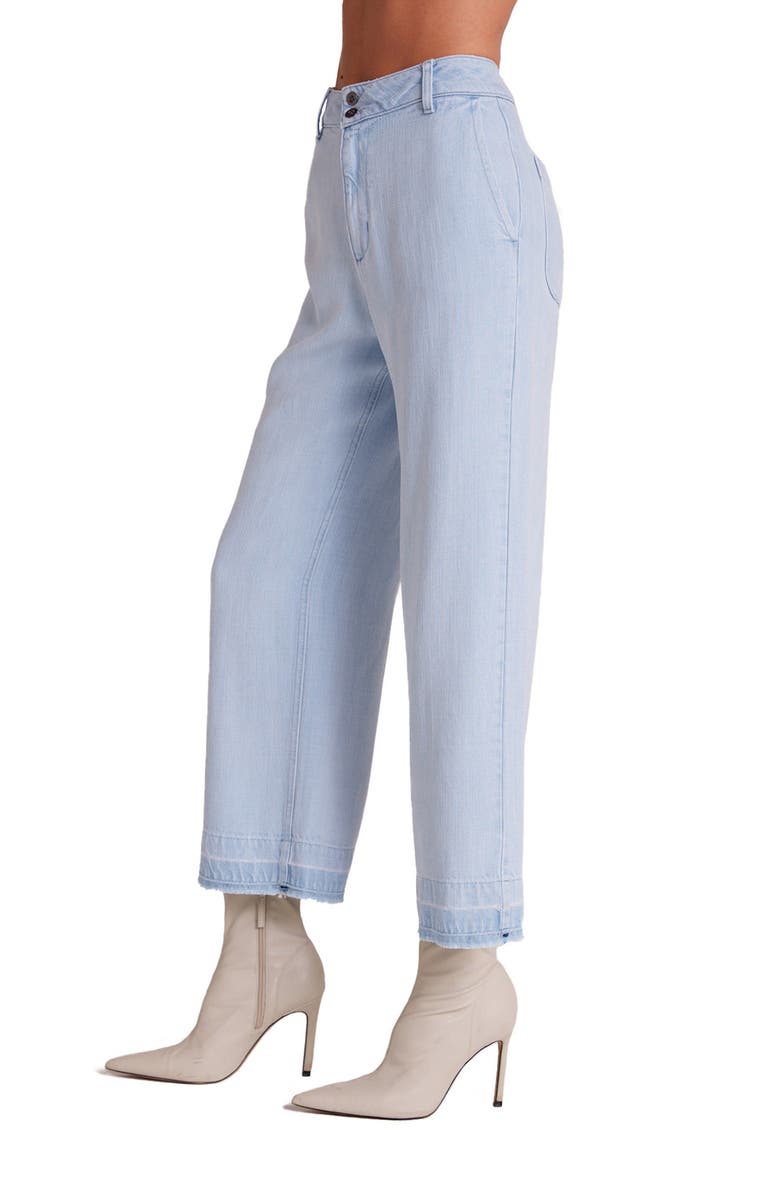 Bella Dahl Saige Wide Leg Crop Jeans, Alternate, color, 