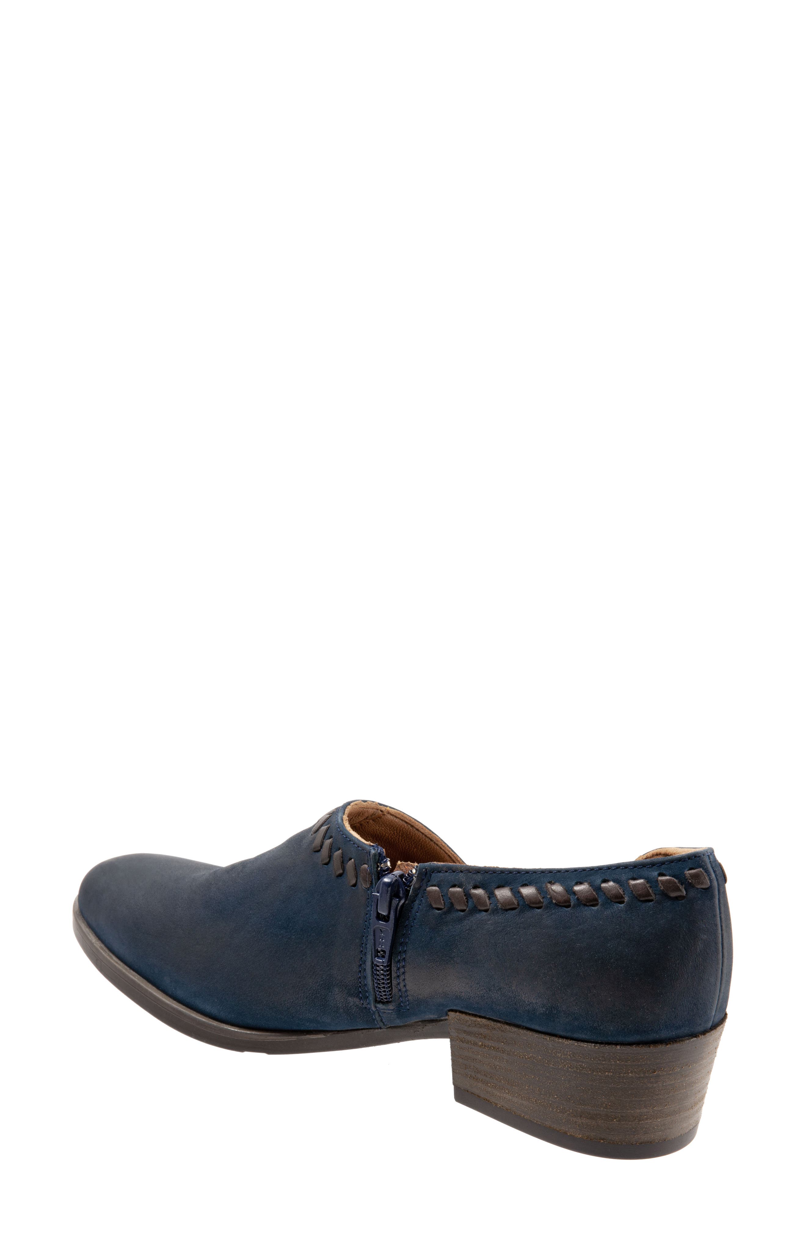 Lauren Half d'Orsay Flat, Alternate, color, BLUE NUBUCK