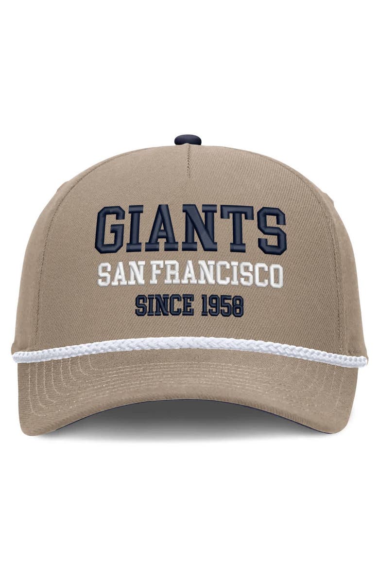 Men's Nike  Khaki San Francisco Giants Father's Day Rope Rise Adjustable Hat, Alternate, color, Khaki