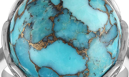 Fzn Composite Turquoise Ring