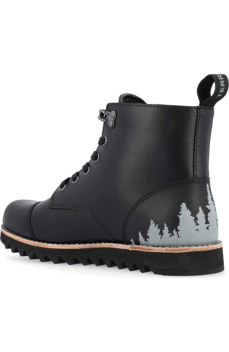 TERRITORY BOOTS Zion Water Resistant Lace-Up Lug Boot - Wide Width, Alternate, color,