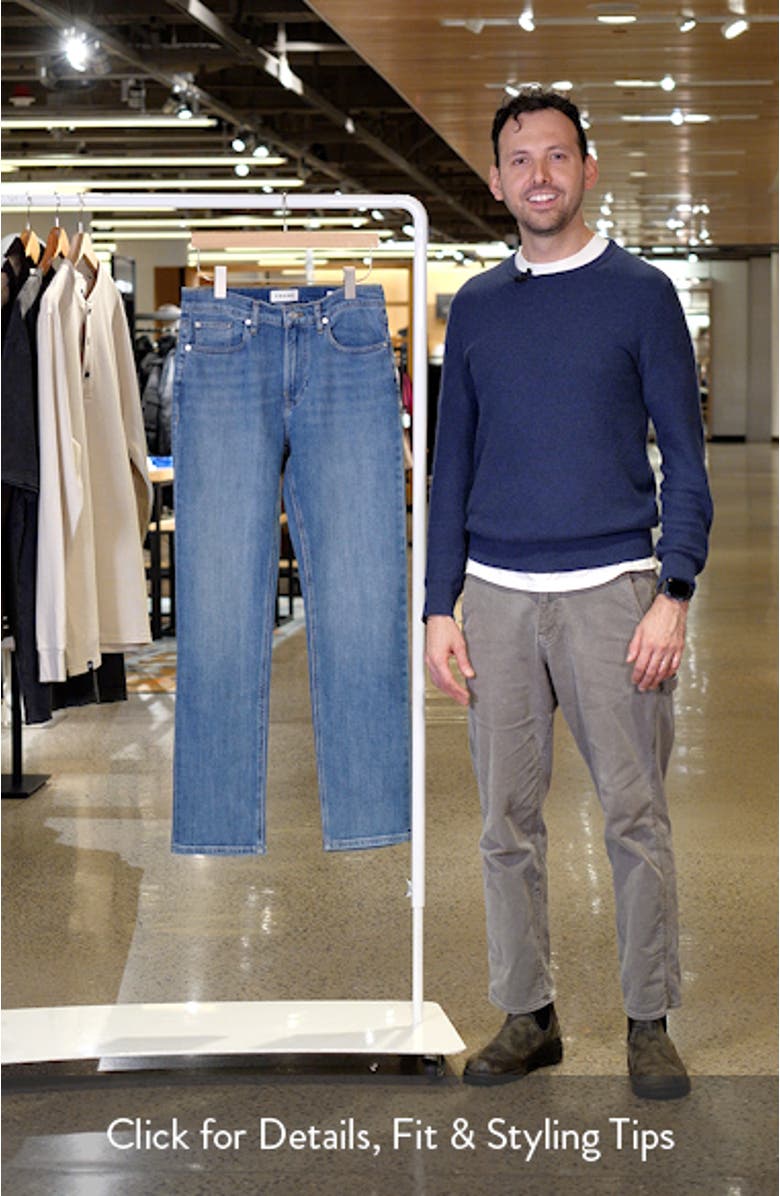 Modern Straight Leg Jeans, sales video thumbnail