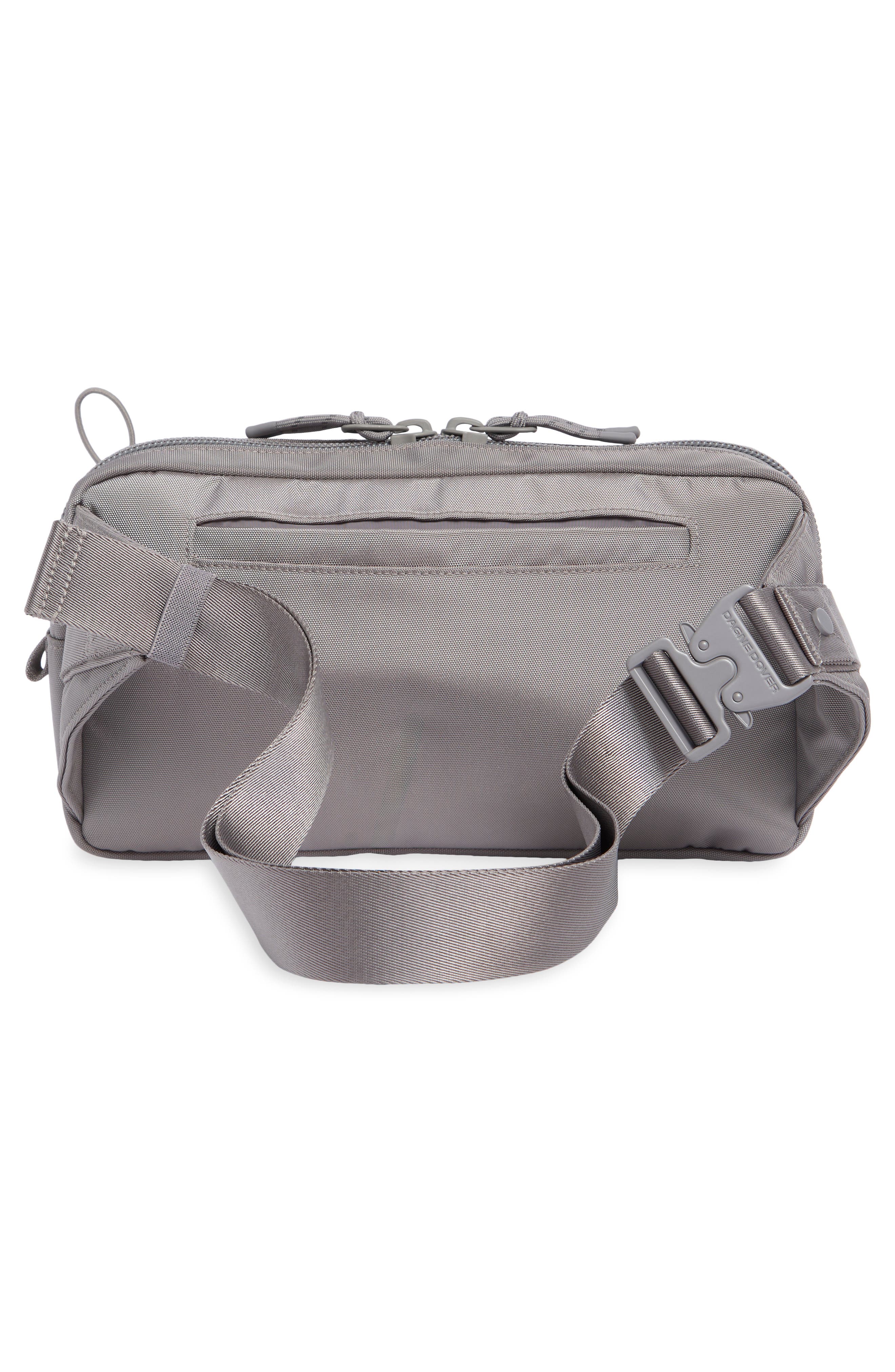 Dagne Dover Cairo Canvas Sling Bag, Alternate, color, Ash Grey