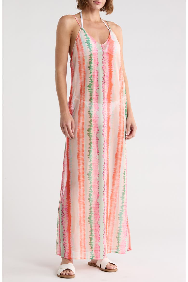 Debi Maxi Slipdress, Main, color, ORANGE