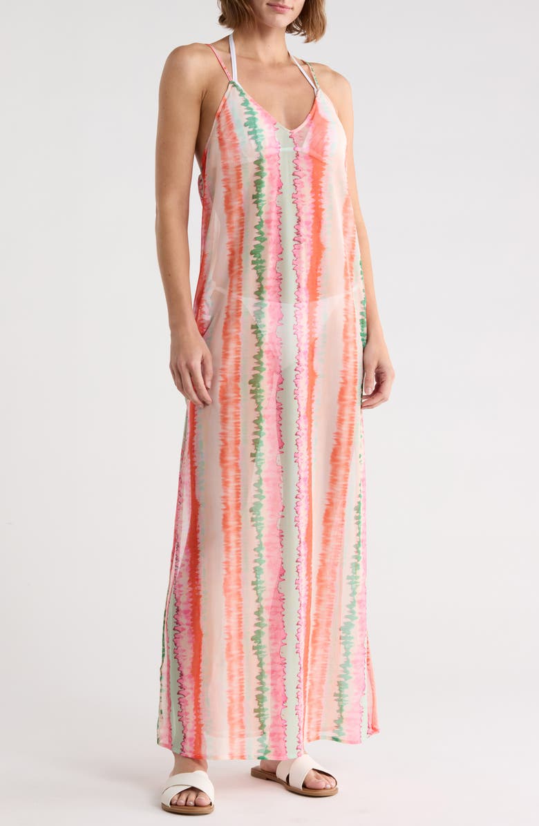 Maaji Debi Maxi Slipdress, Main, color, Orange