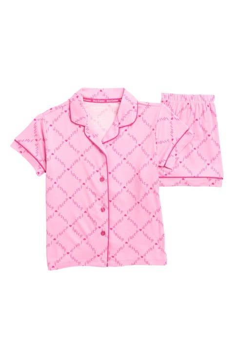 Kids' Satin Two-Piece Short Pajamas (Little Kid)