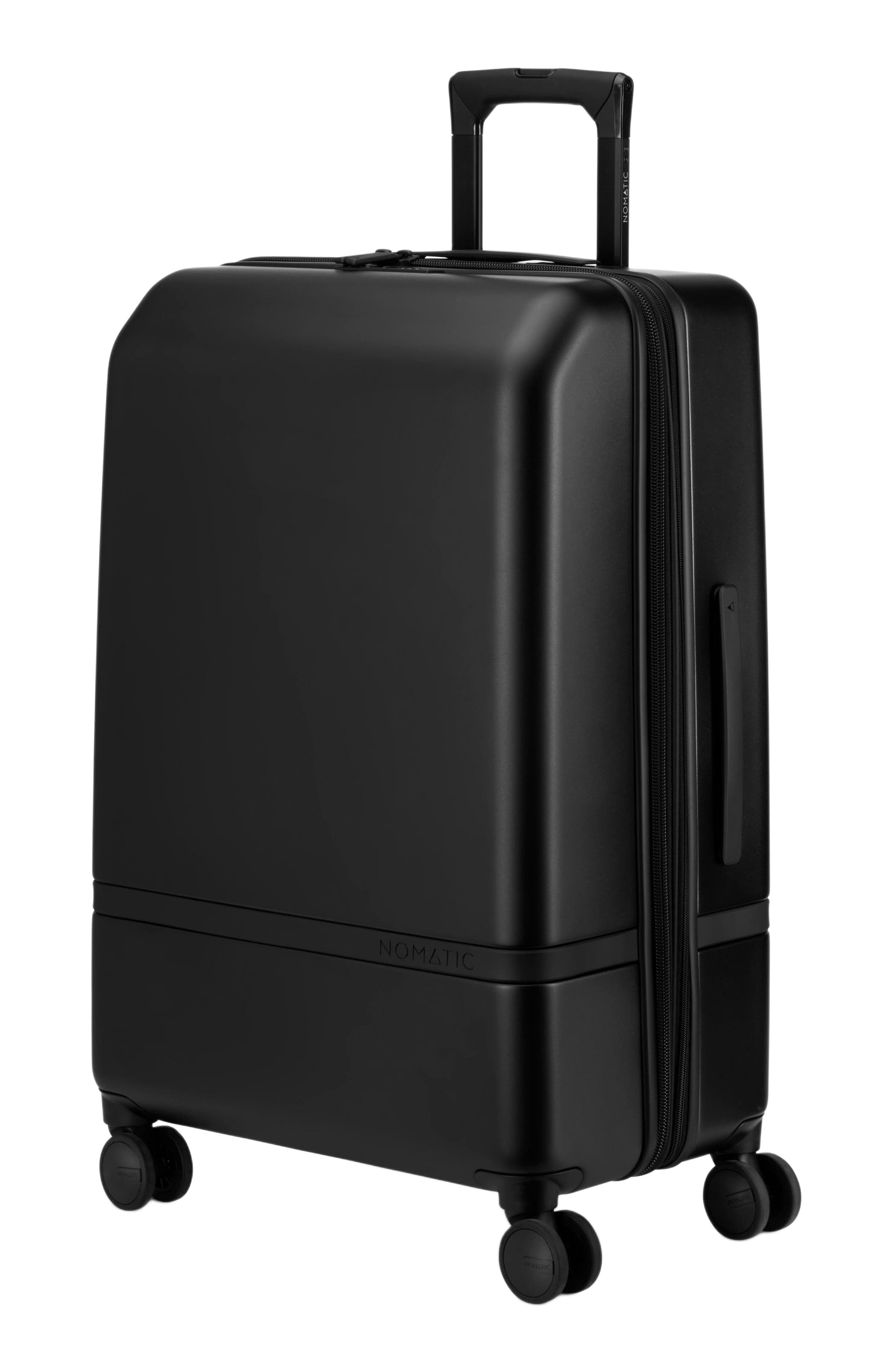 NOMATIC Hardside  Expandable Spinner Check-In Luggage, Alternate, color, Black