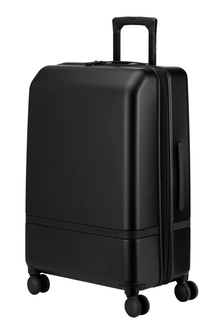 Hardside  Expandable Spinner Check-In Luggage, Alternate, color, Black