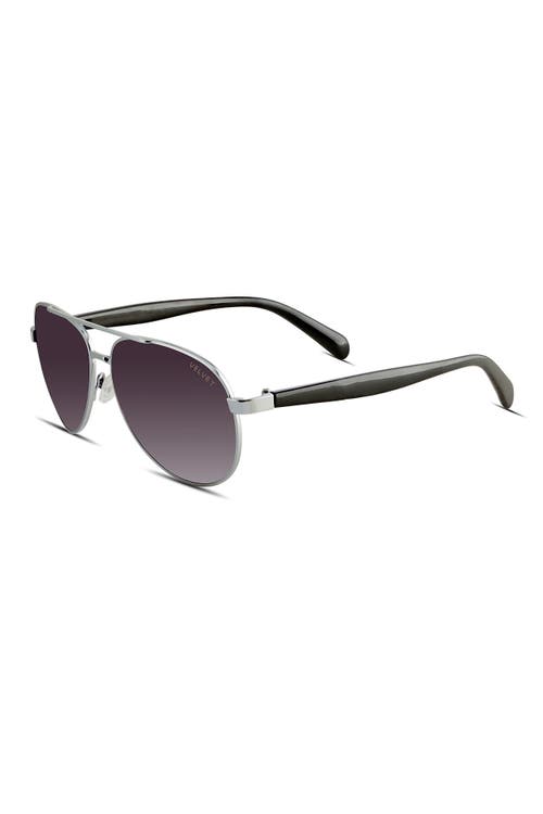 Velvet Eyewear Bonnie Sunglasses In Silver Grey