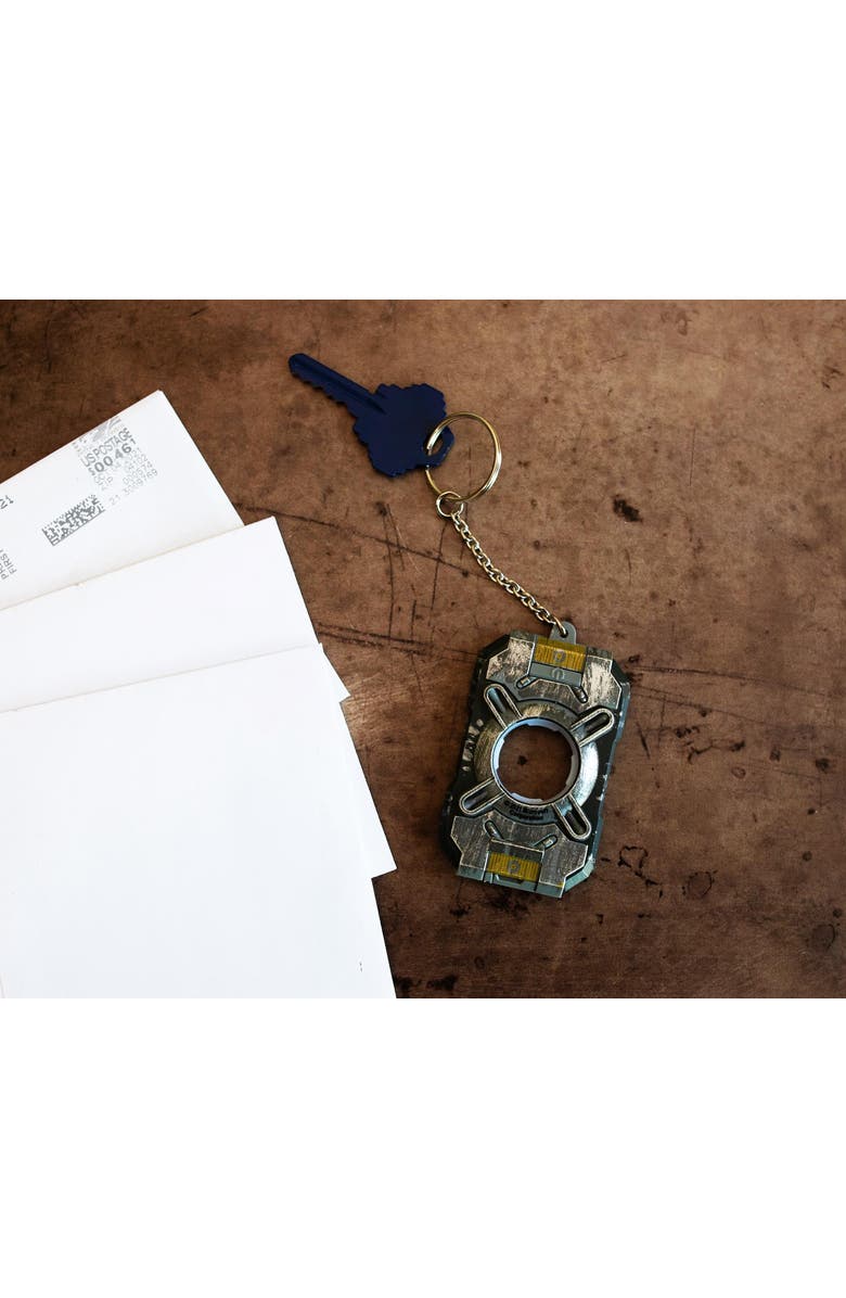 Toynk HALO Light-Up Cortana Chip Replica Pendant Keychain, Alternate, color, Blue