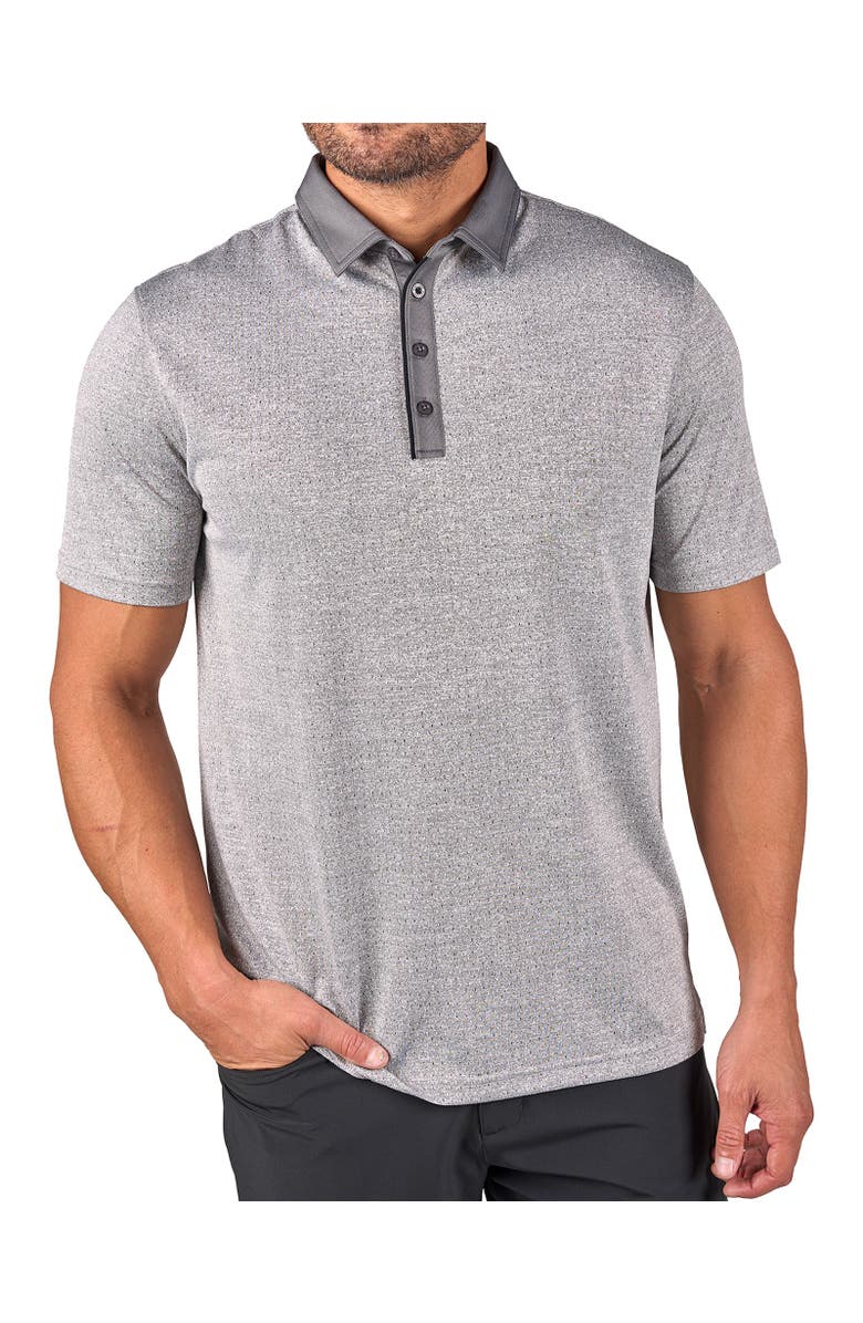 Black Clover Kingsmen Polo, Main, color, Charcoal