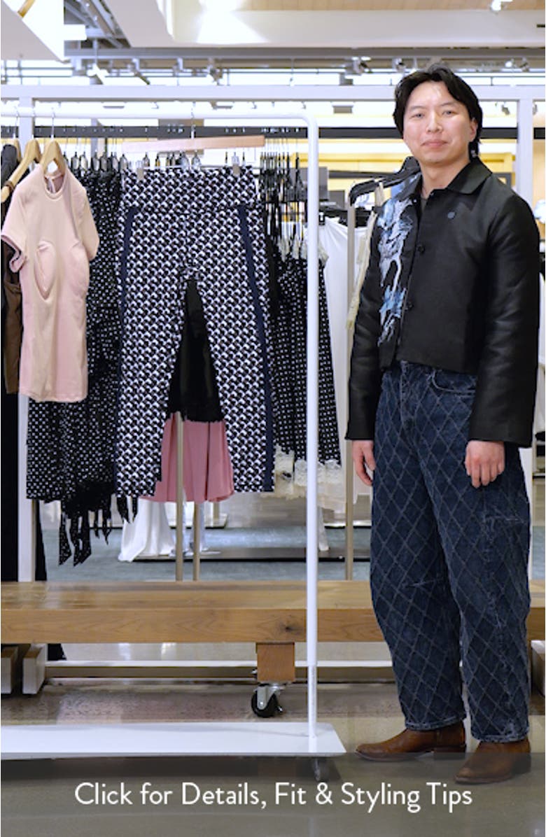 Geo Print Side Stripe Leggings, sales video thumbnail