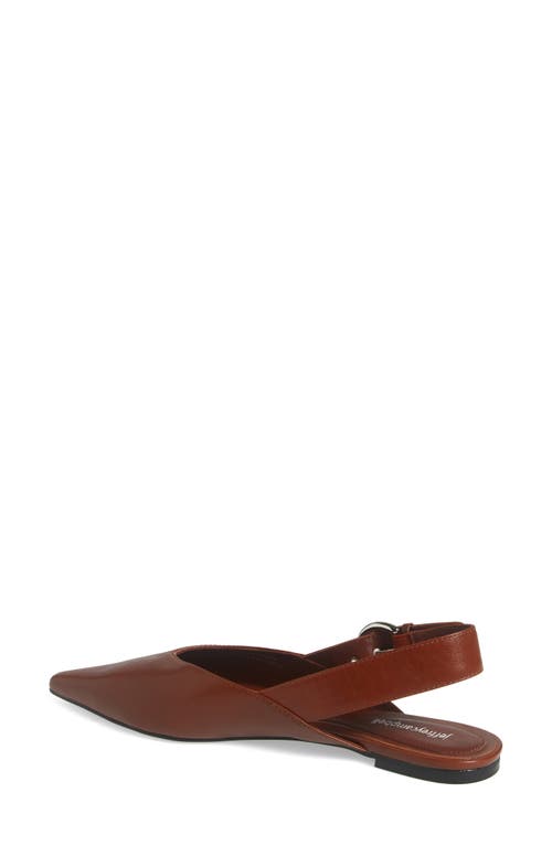 JEFFREY CAMPBELL JEFFREY CAMPBELL SCONE SLINGBACK POINTED TOE FLAT