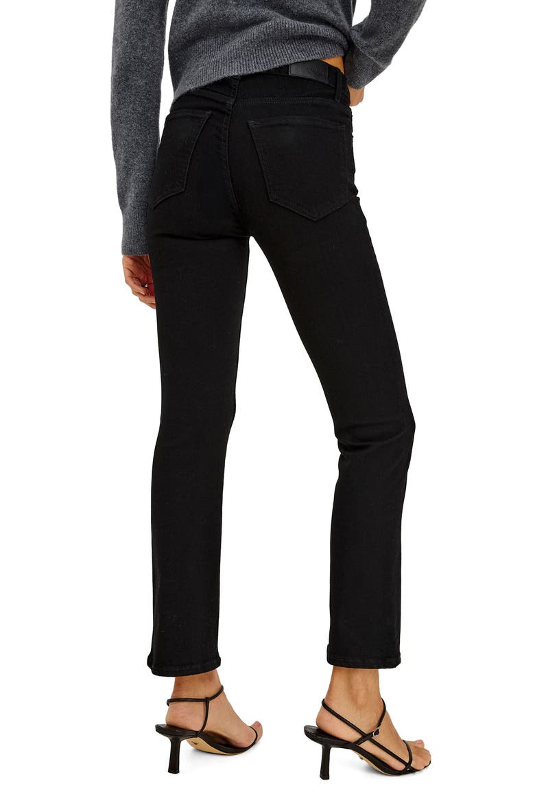 Bixby Straight Leg Jeans, Alternate, color, BLACKOUT