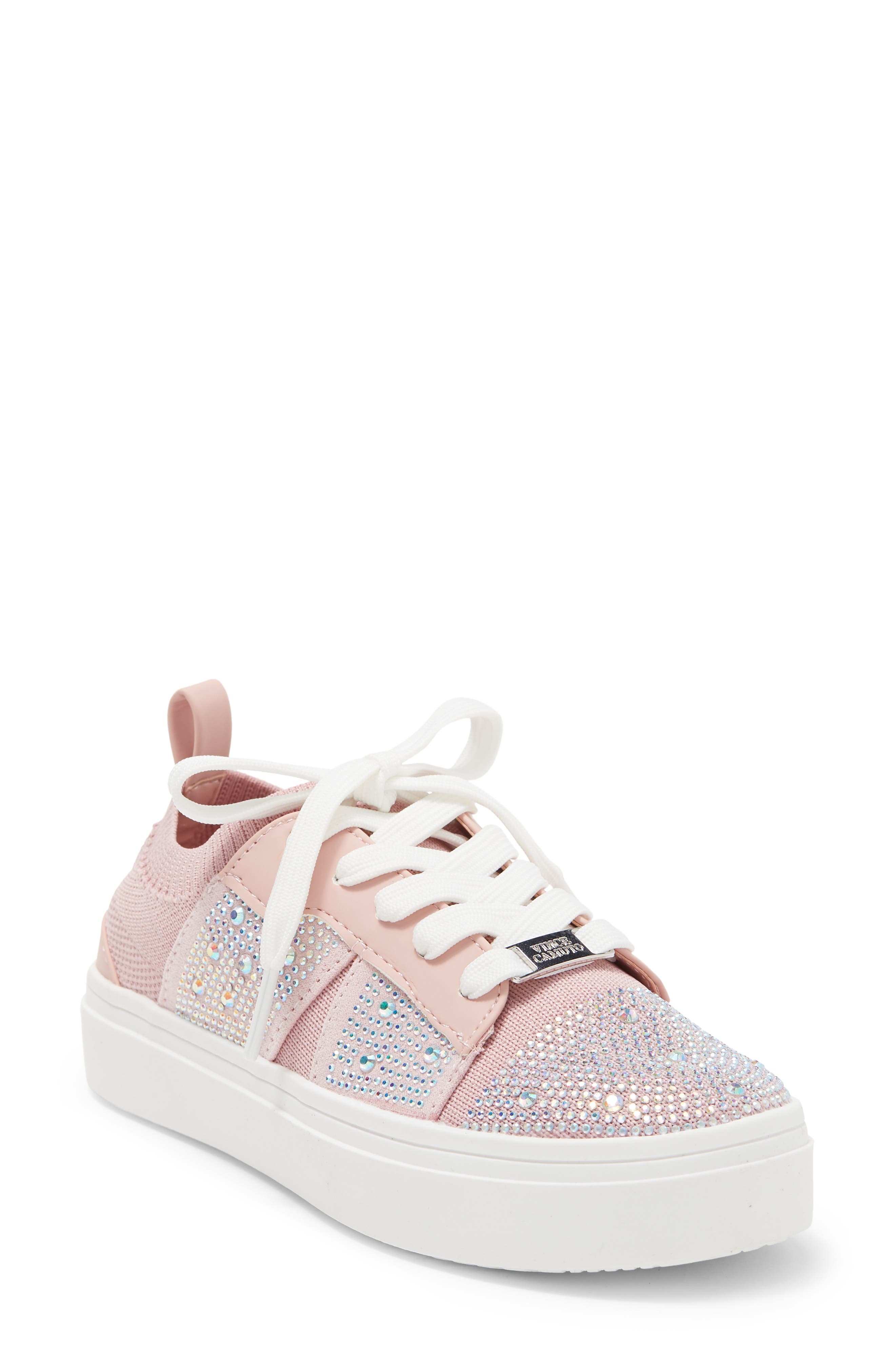 Vince Camuto Kids' Rhinestone Fashion Sneaker, Main, color, 
