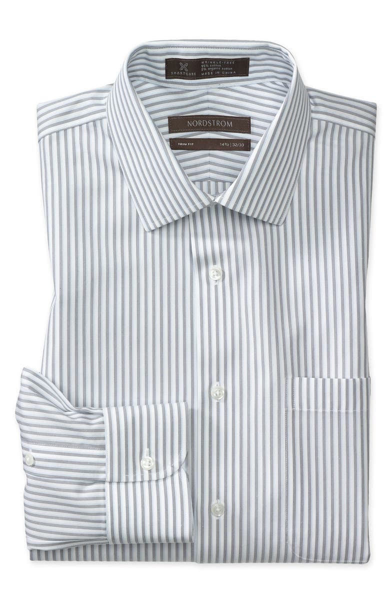 NORDSTROM MEN'S SHOP Nordstrom Trim Fit Dress Shirt, Main, color,