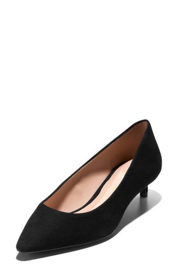 Cole Haan The Go-to Jocelyn Pointed Toe Pump In Black