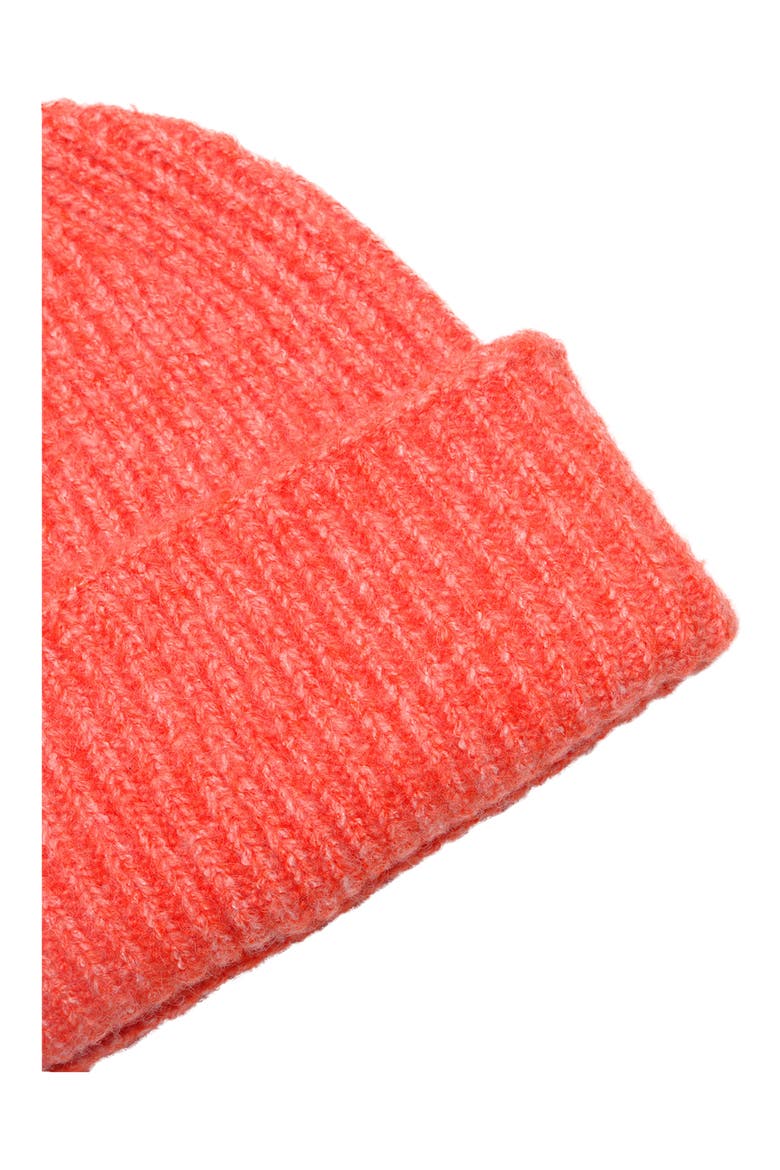 Harbor Marled Rib Cuff Beanie, Alternate, color, CHERRY TOMATO