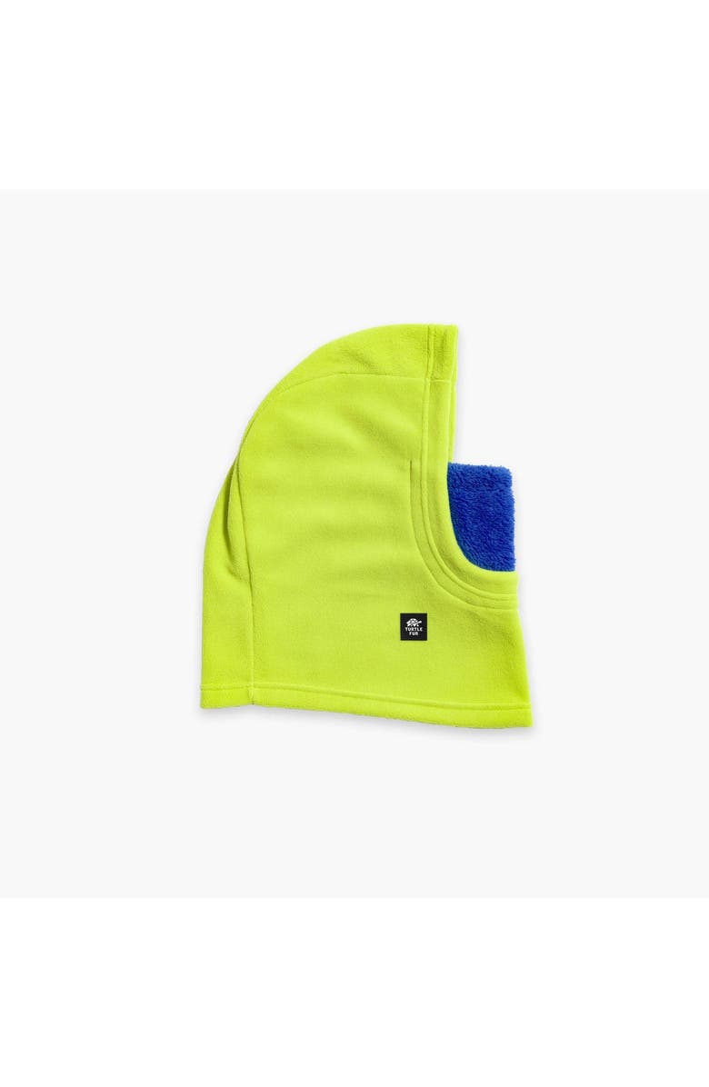 Turtle Fur Kids Fleece Everyday Overhood, Main, color, Bright Lime