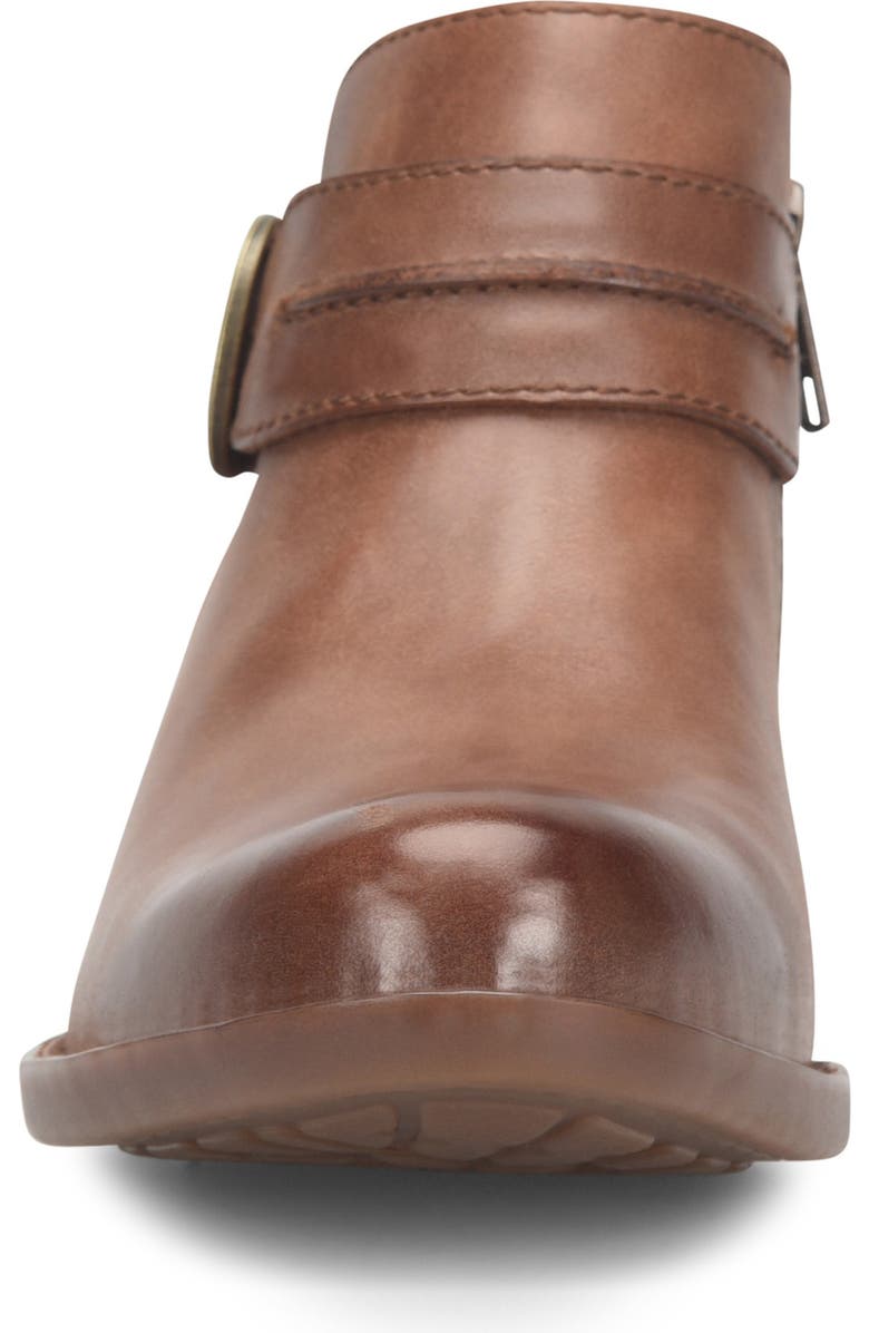 Børn Katie Zip Bootie, Alternate, color, Brown