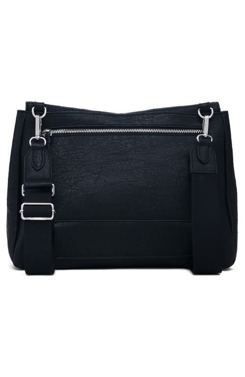 Desigual Faux Leather Convertible Top Handle Bag