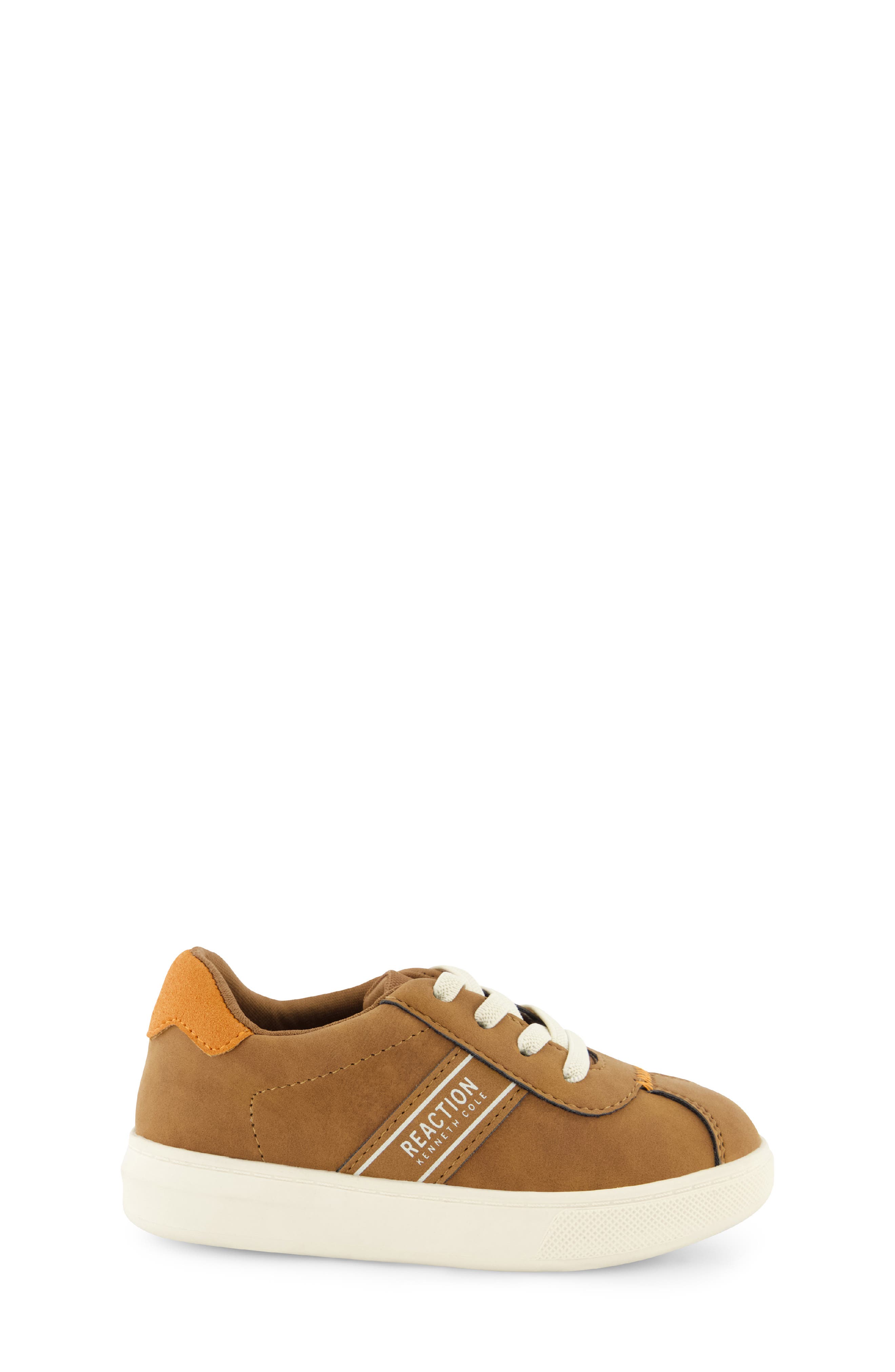 Kenneth Cole Kids' Reece Kannan Low Top Sneaker, Alternate, color, Cognac