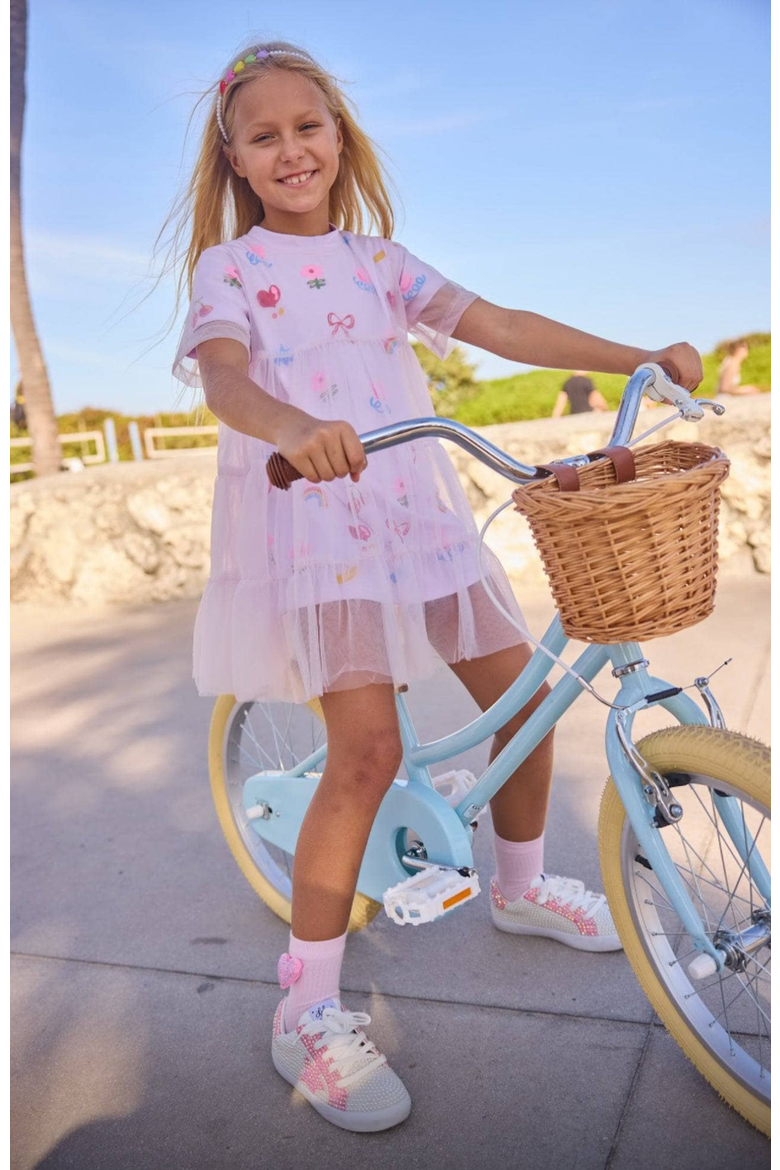 Happy Fresh Tulle Dress, Alternate, color, Pink